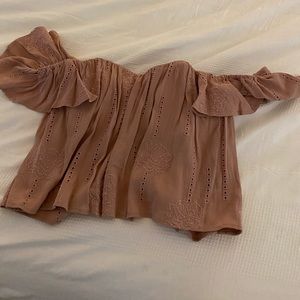Off the shoulder top